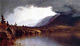 Sanford Robinson Gifford A Coming Storm on Lake George painting